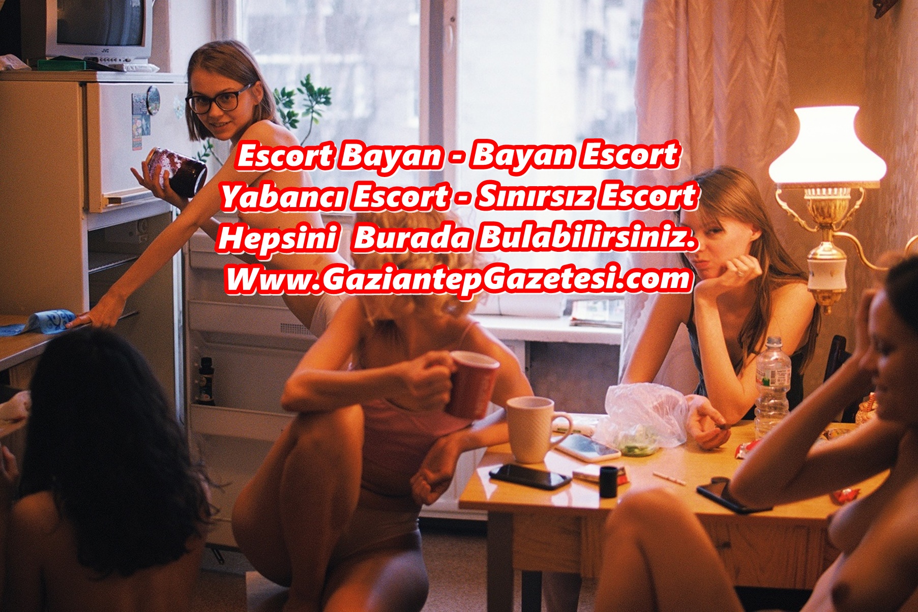 Masaj Salonunda Grup Seks Yapan Escort Kızlar